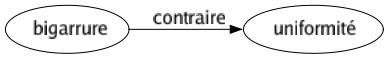 Contraire de Bigarrure : Uniformité 