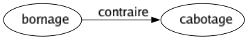 Contraire de Bornage : Cabotage 