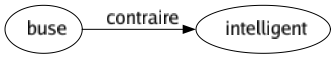 Contraire de Buse : Intelligent 