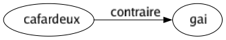 Contraire de Cafardeux : Gai 
