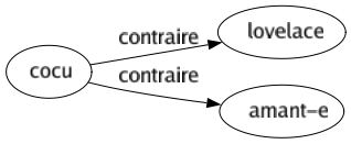 Contraire de Cocu : Lovelace Amant-e 