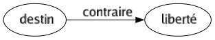 Contraire de Destin : Liberté 