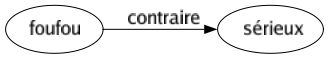 Contraire de Foufou : Sérieux 