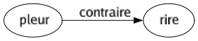 Contraire de Pleur : Rire 