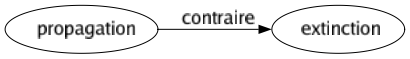 Contraire de Propagation : Extinction 