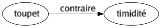 Contraire de Toupet : Timidité 