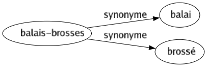 Synonyme de Balais-brosses : Balai Brossé 