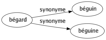 Synonyme de Bégard : Béguin Béguine 