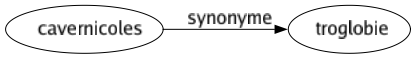 Synonyme de Cavernicoles : Troglobie 