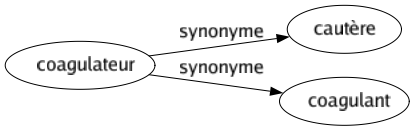 Synonyme de Coagulateur : Cautère Coagulant 