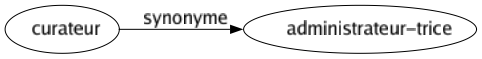 Synonyme de Curateur : Administrateur-trice 