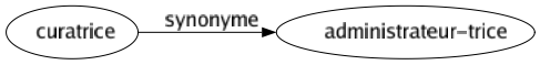 Synonyme de Curatrice : Administrateur-trice 