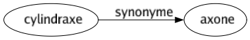 Synonyme de Cylindraxe : Axone 