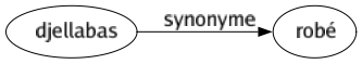 Synonyme de Djellabas : Robé 