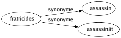 Synonyme de Fratricides : Assassin Assassinât 