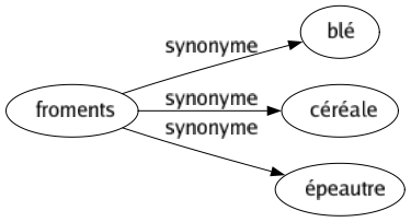 Synonyme de Froments : Blé Céréale Épeautre 