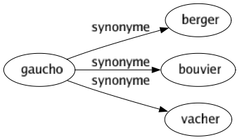 Synonyme de Gaucho : Berger Bouvier Vacher 