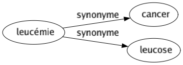 Synonyme de Leucémie : Cancer Leucose 