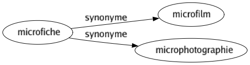 Synonyme de Microfiche : Microfilm Microphotographie 