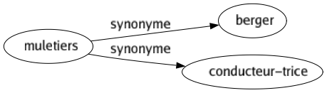 Synonyme de Muletiers : Berger Conducteur-trice 