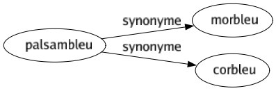 Synonyme de Palsambleu : Morbleu Corbleu 