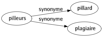 Synonyme de Pilleurs : Pillard Plagiaire 