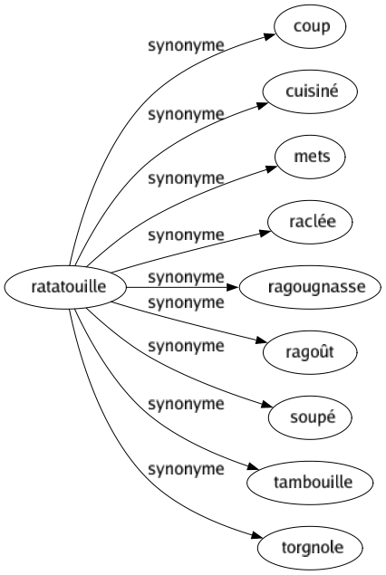 Synonyme de Ratatouille 9