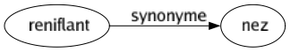 Synonyme de Reniflant : Nez 