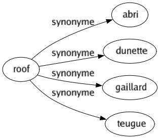 Synonyme de Roof : Abri Dunette Gaillard Teugue 