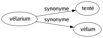 Synonyme de Vélarium : Tenté Vélum 