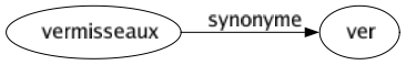 Synonyme de Vermisseaux : Ver 